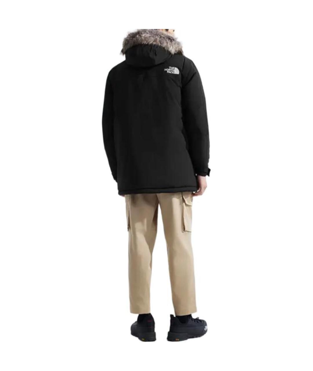 THE NORTH FACE Черный полиамидовый пуховик, фото 5