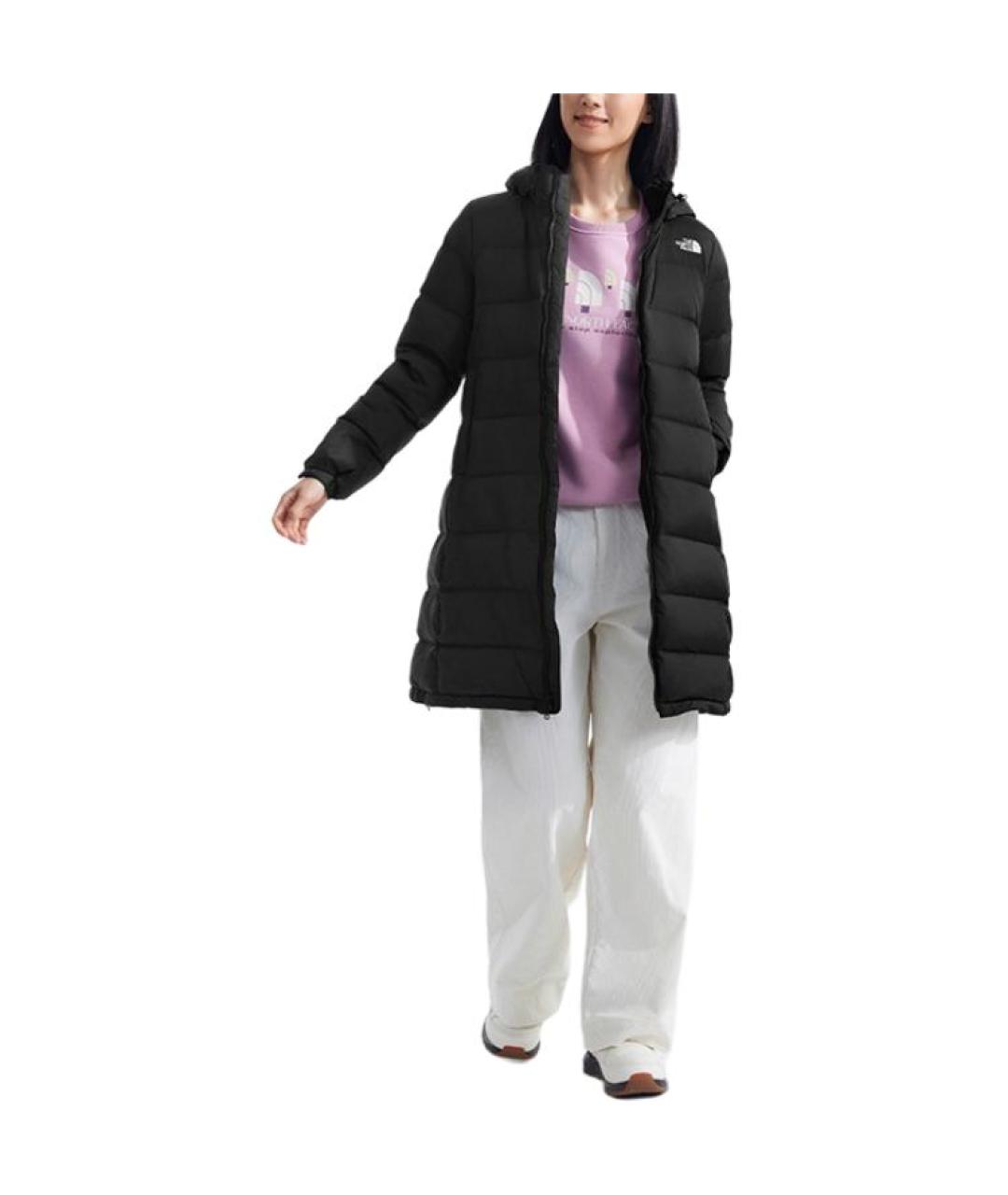 THE NORTH FACE Черный пуховик, фото 2