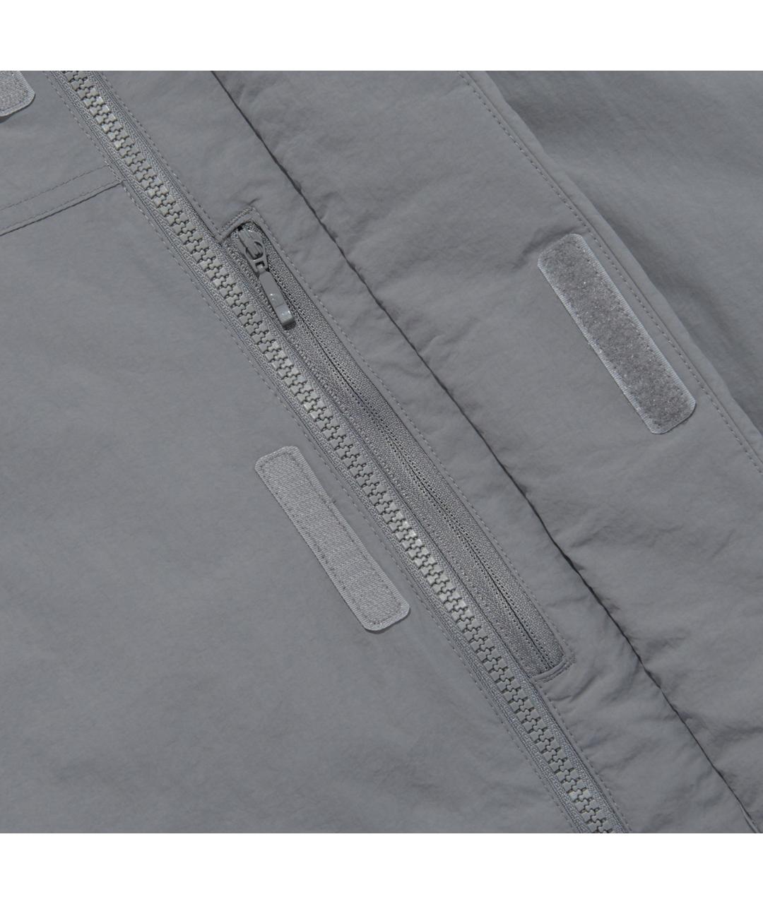 THE NORTH FACE Серый полиамидовый пуховик, фото 5