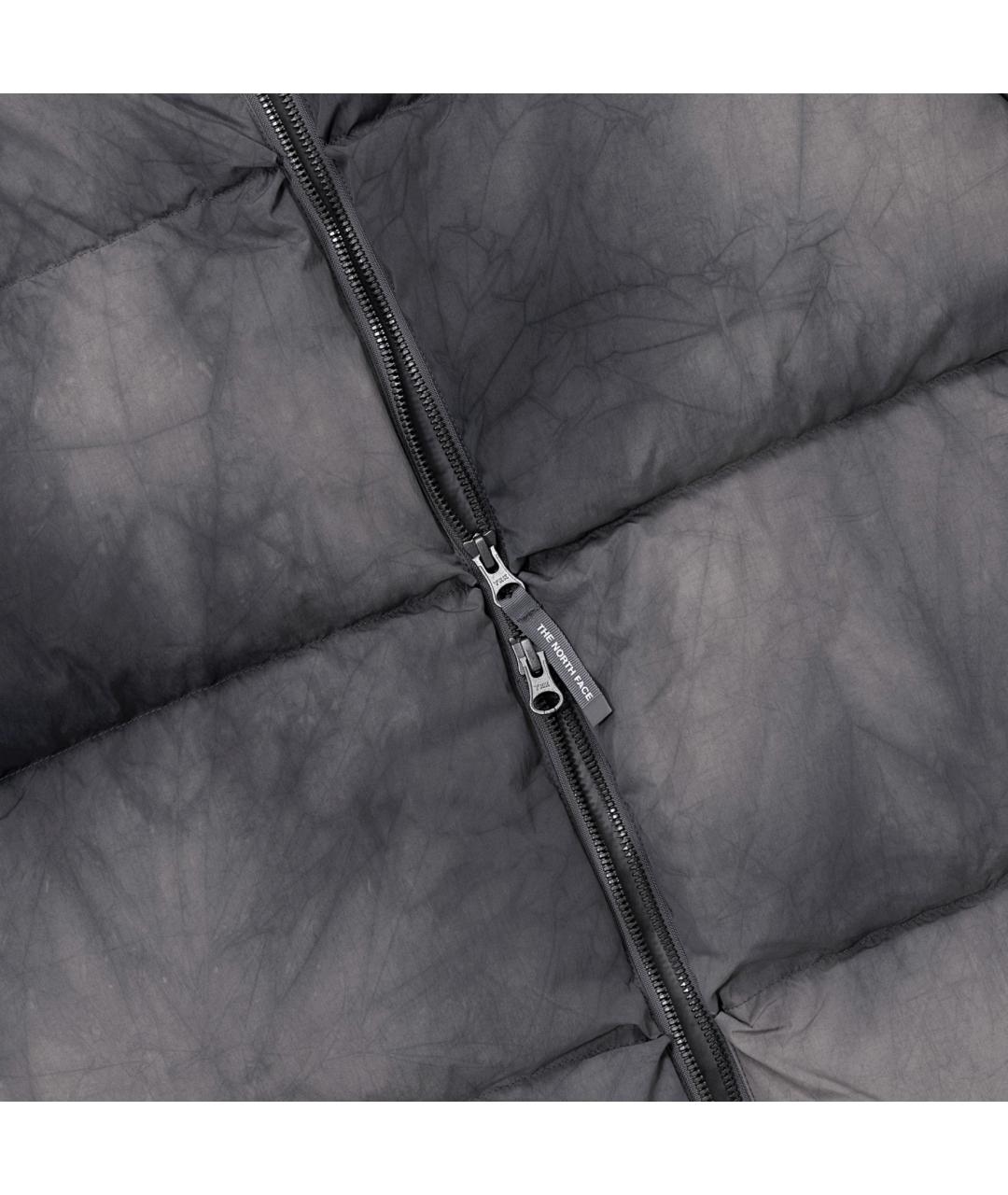 THE NORTH FACE Серый полиамидовый пуховик, фото 6