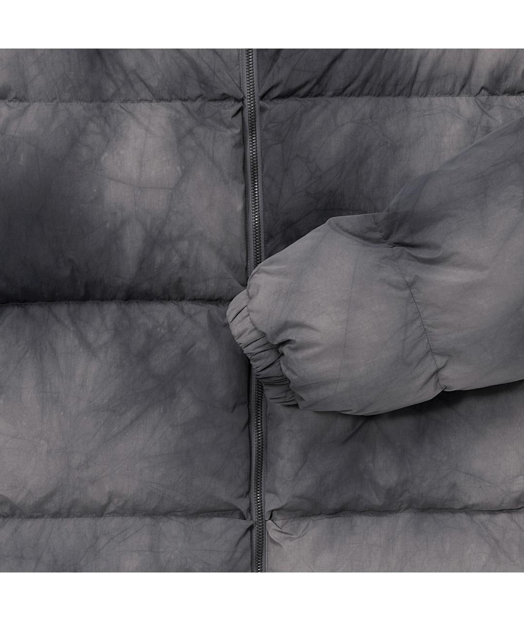 THE NORTH FACE Серый полиамидовый пуховик, фото 5