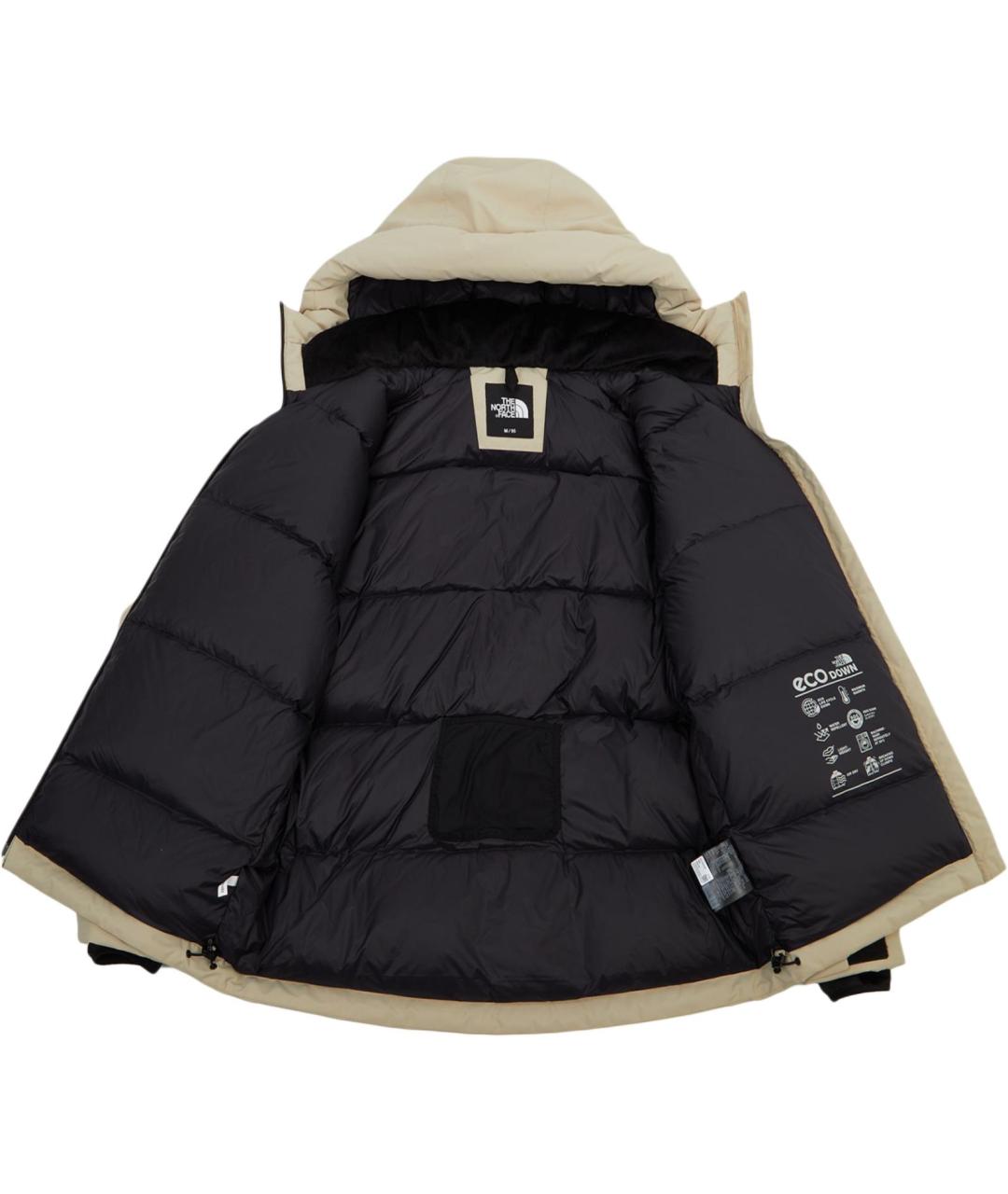 THE NORTH FACE Коричневый пуховик, фото 3