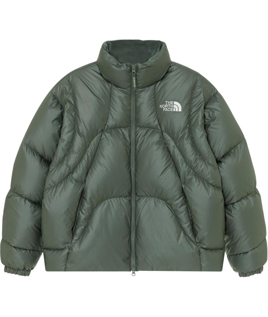 THE NORTH FACE Зеленый пуховик, фото 1