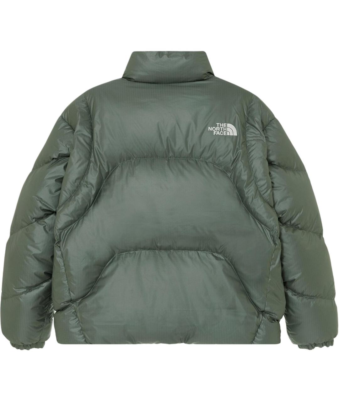 THE NORTH FACE Зеленый пуховик, фото 2