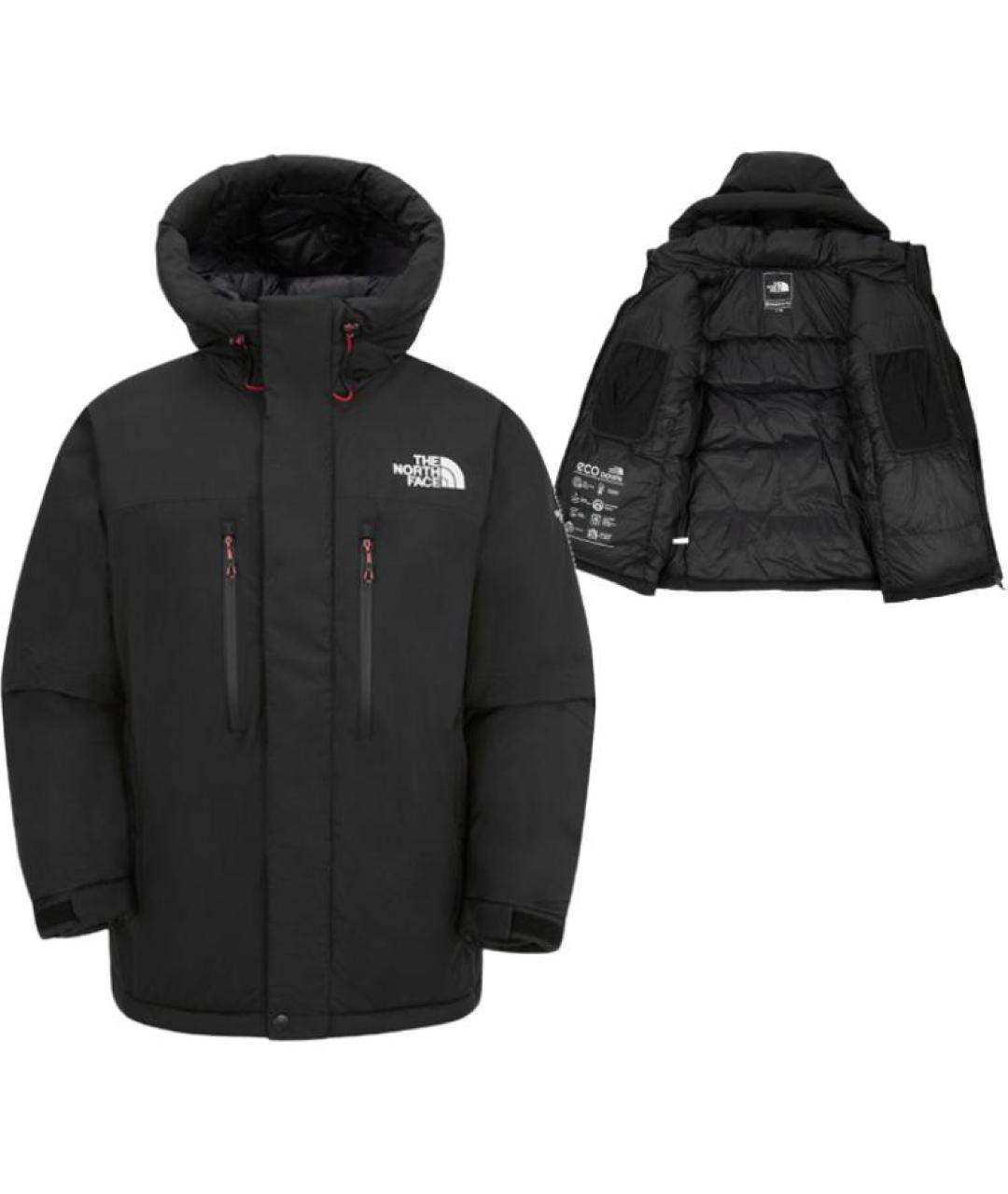 THE NORTH FACE Черный пуховик, фото 5