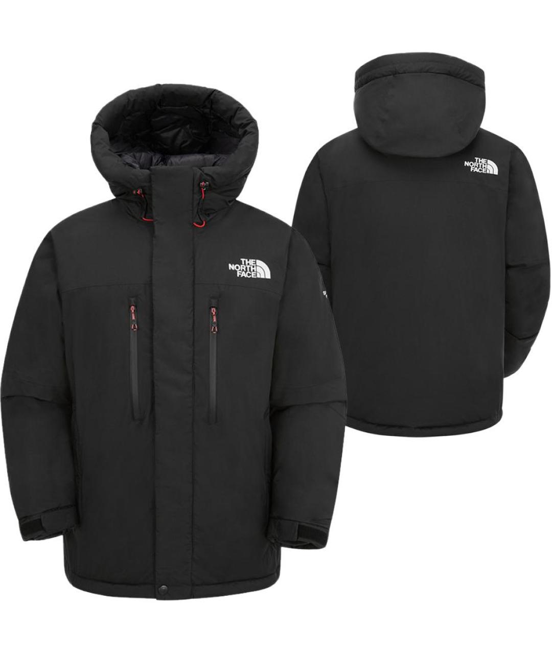 THE NORTH FACE Черный пуховик, фото 4