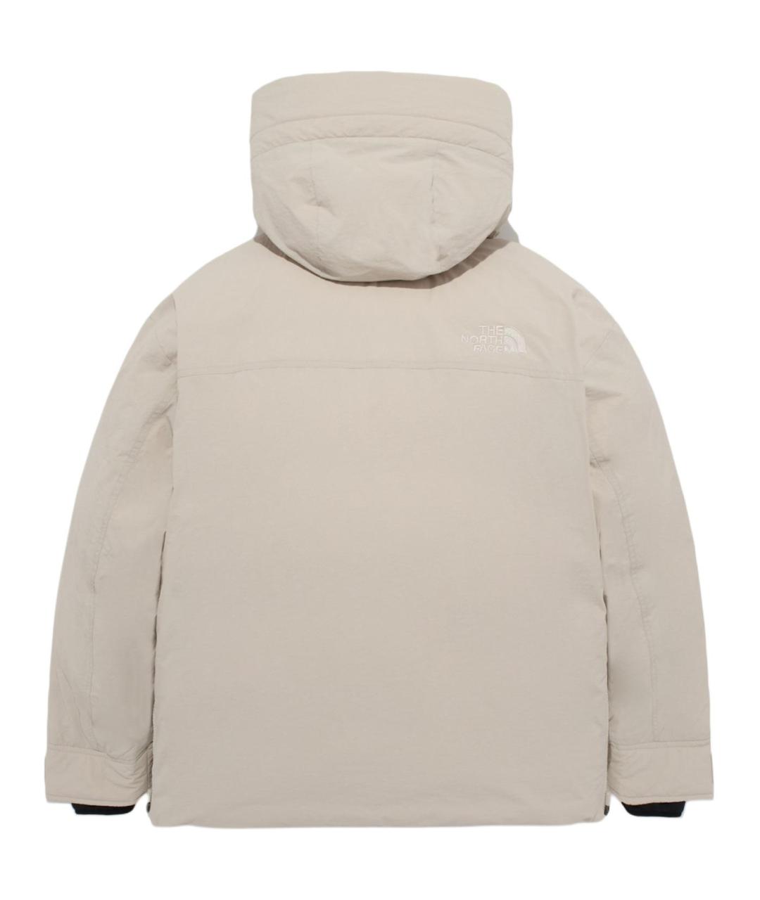 THE NORTH FACE Бежевый пуховик, фото 3