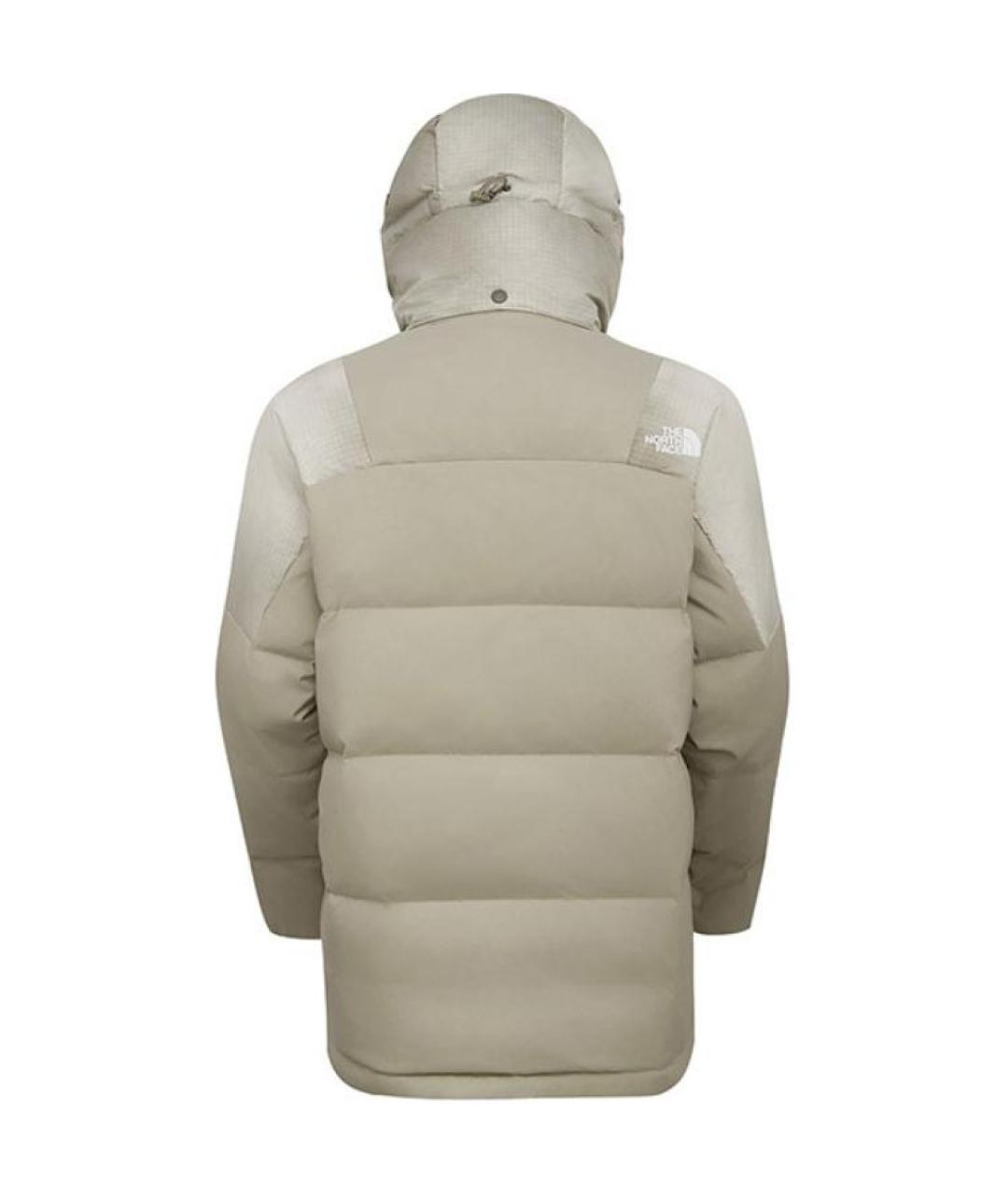 THE NORTH FACE Серый полиэстеровый пуховик, фото 2