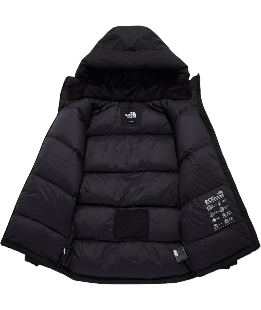 THE NORTH FACE Черный полиэстеровый пуховик, фото 3