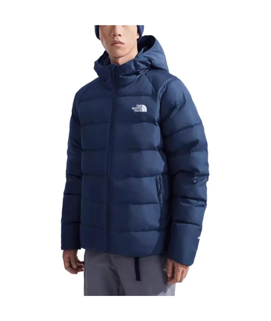 THE NORTH FACE Синий пуховик, фото 2