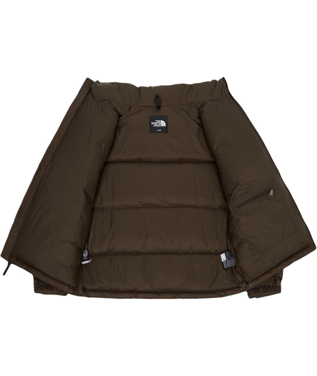 THE NORTH FACE Коричневый пуховик, фото 3