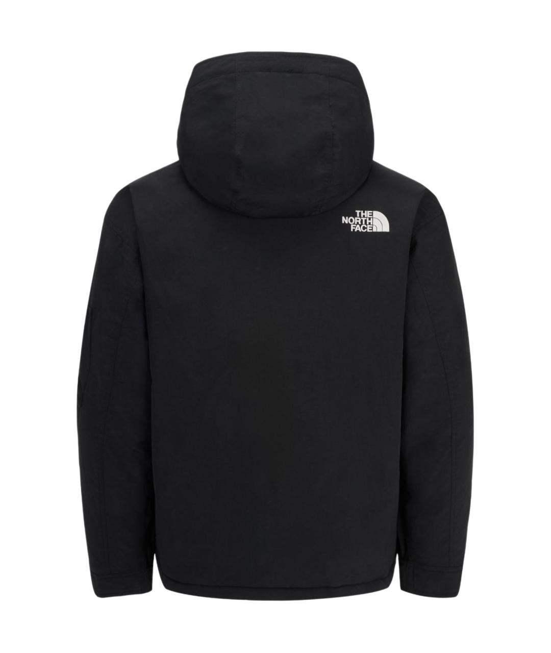 THE NORTH FACE Черный полиамидовый пуховик, фото 2