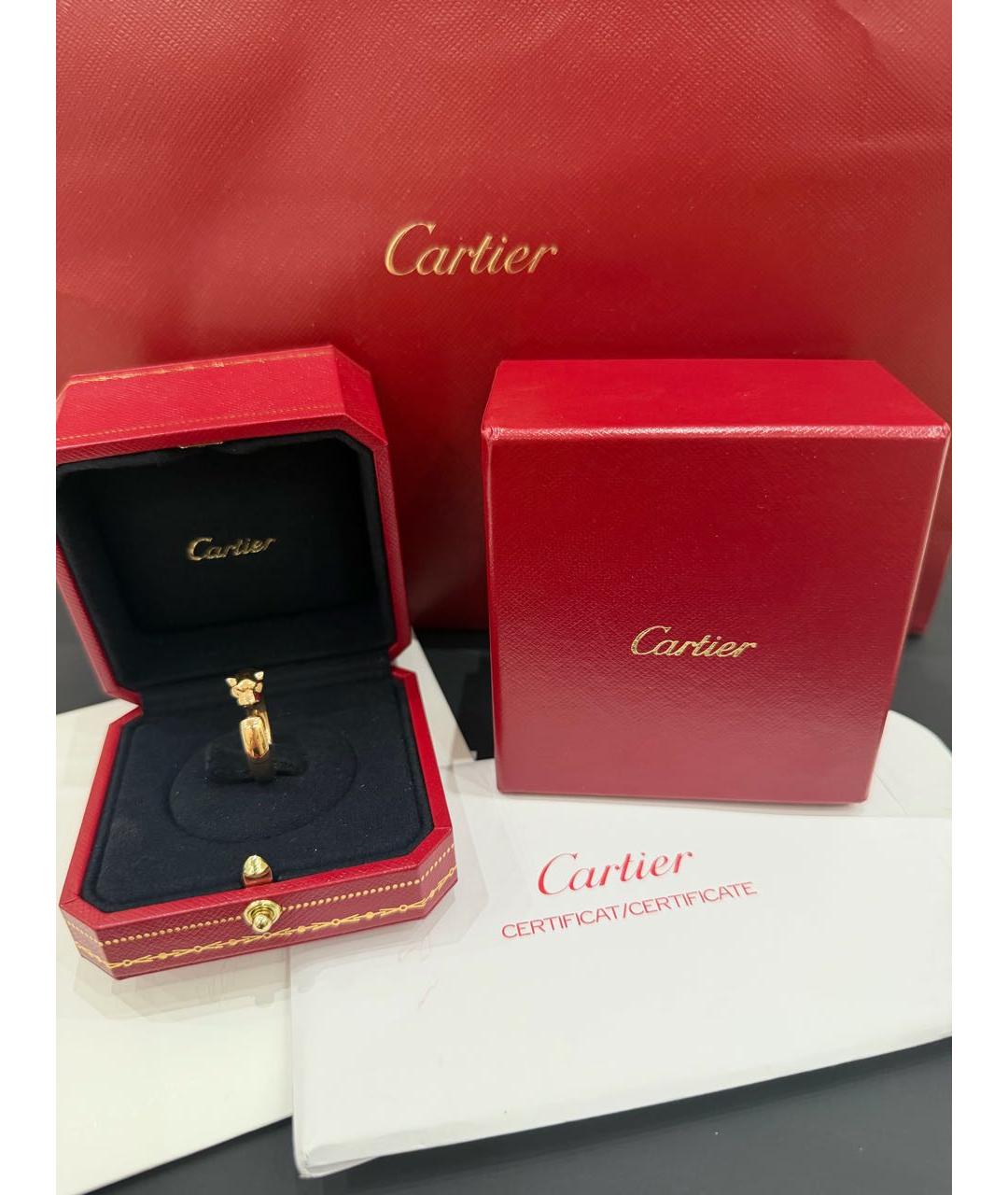 CARTIER Золотое кольцо из розового золота, фото 2