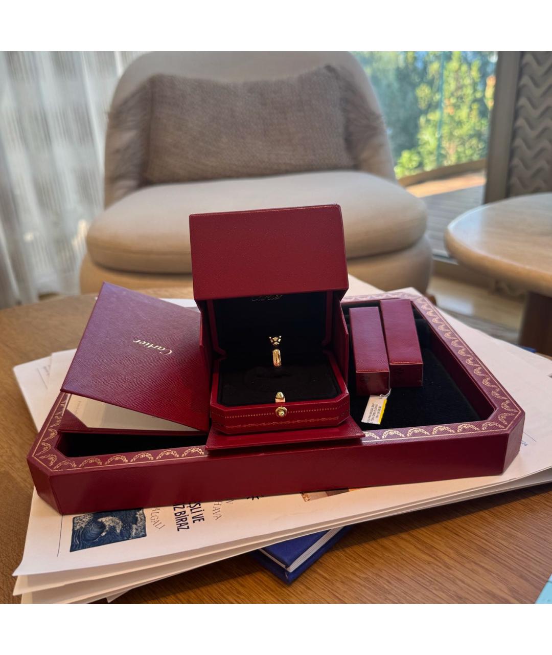 CARTIER Золотое кольцо из розового золота, фото 3