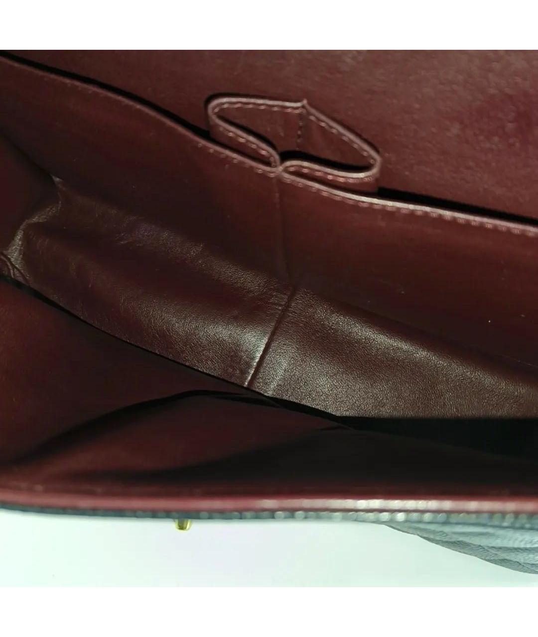 CHANEL Черная кожаная сумка тоут, фото 6