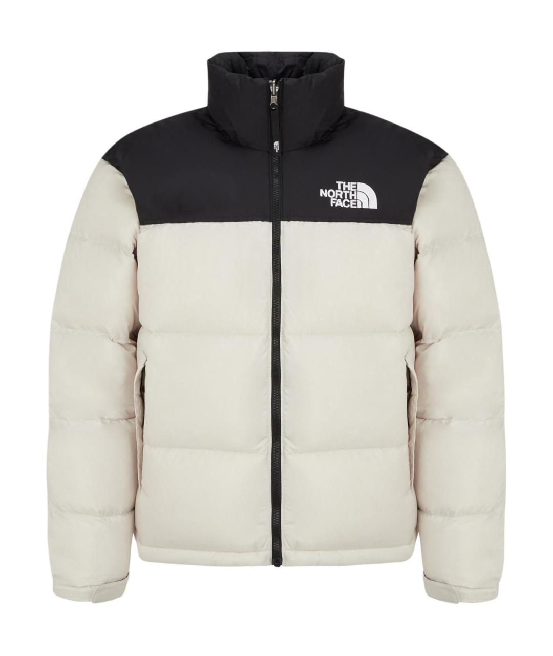 THE NORTH FACE Белый полиамидовый пуховик, фото 1