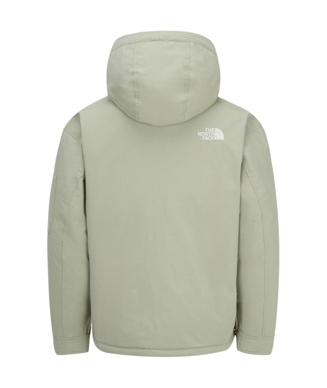 THE NORTH FACE Зеленый пуховик, фото 2