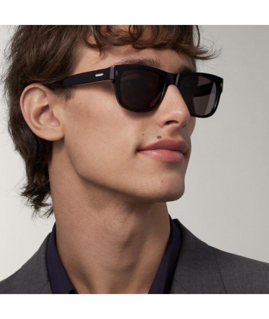 CARTIER Черные пластиковые солнцезащитные очки, фото 2