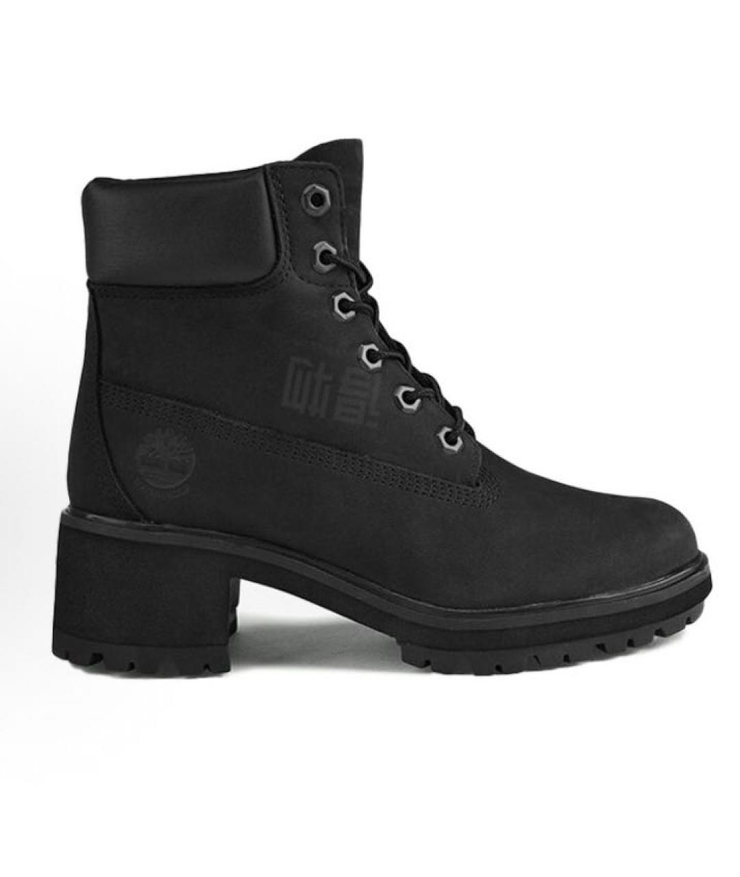 TIMBERLAND Черные кожаные высокие ботинки, фото 3