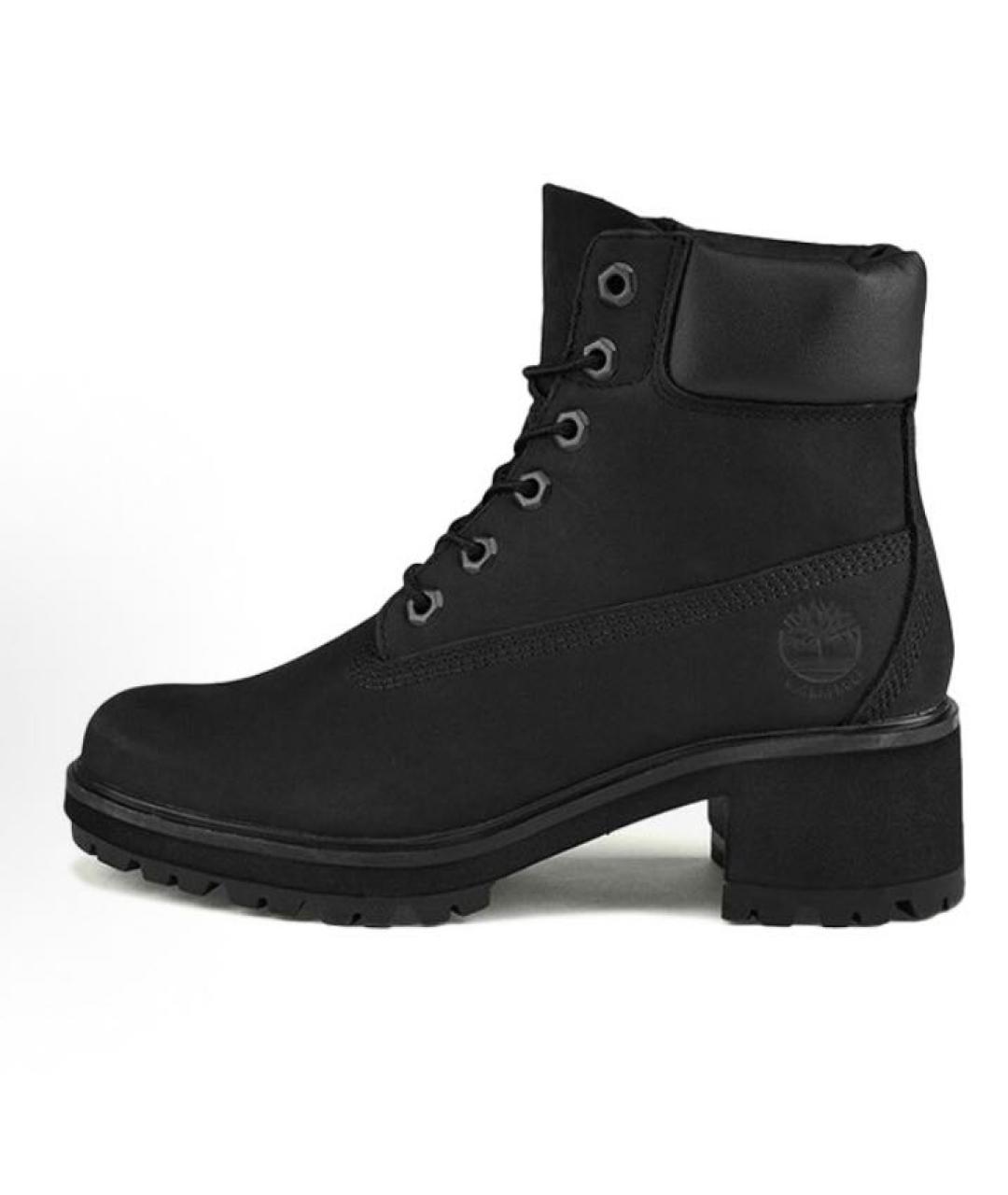 TIMBERLAND Черные кожаные высокие ботинки, фото 2