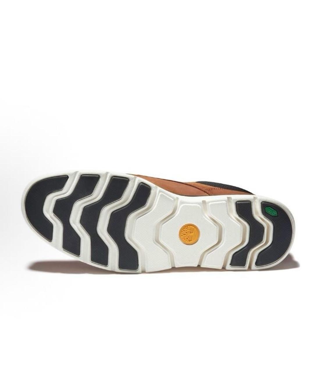 TIMBERLAND Коричневые кожаные высокие ботинки, фото 5