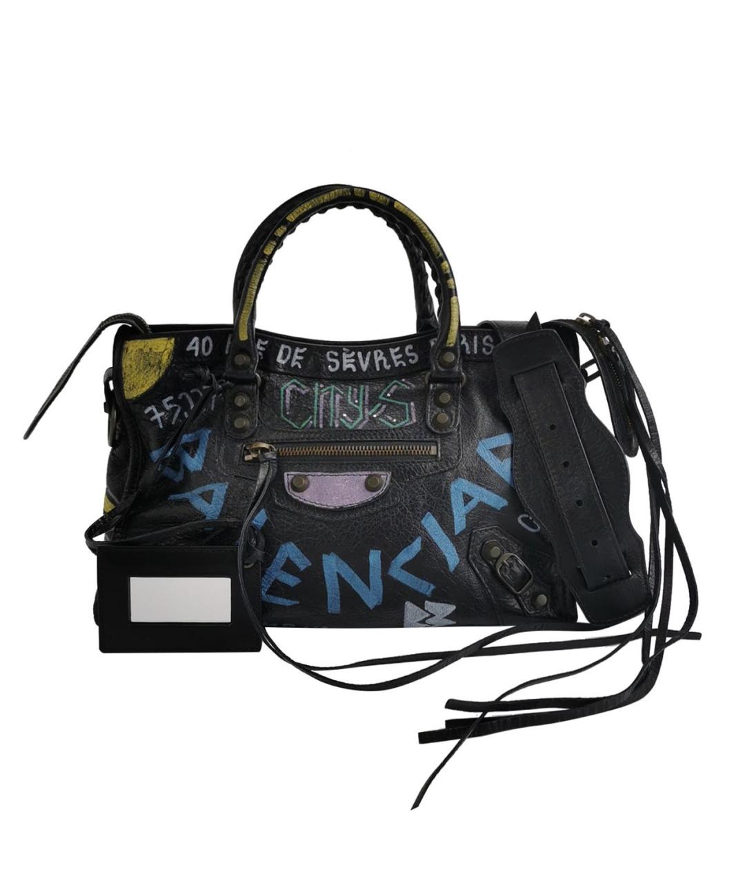 BALENCIAGA Мульти кожаная сумка тоут, фото 9