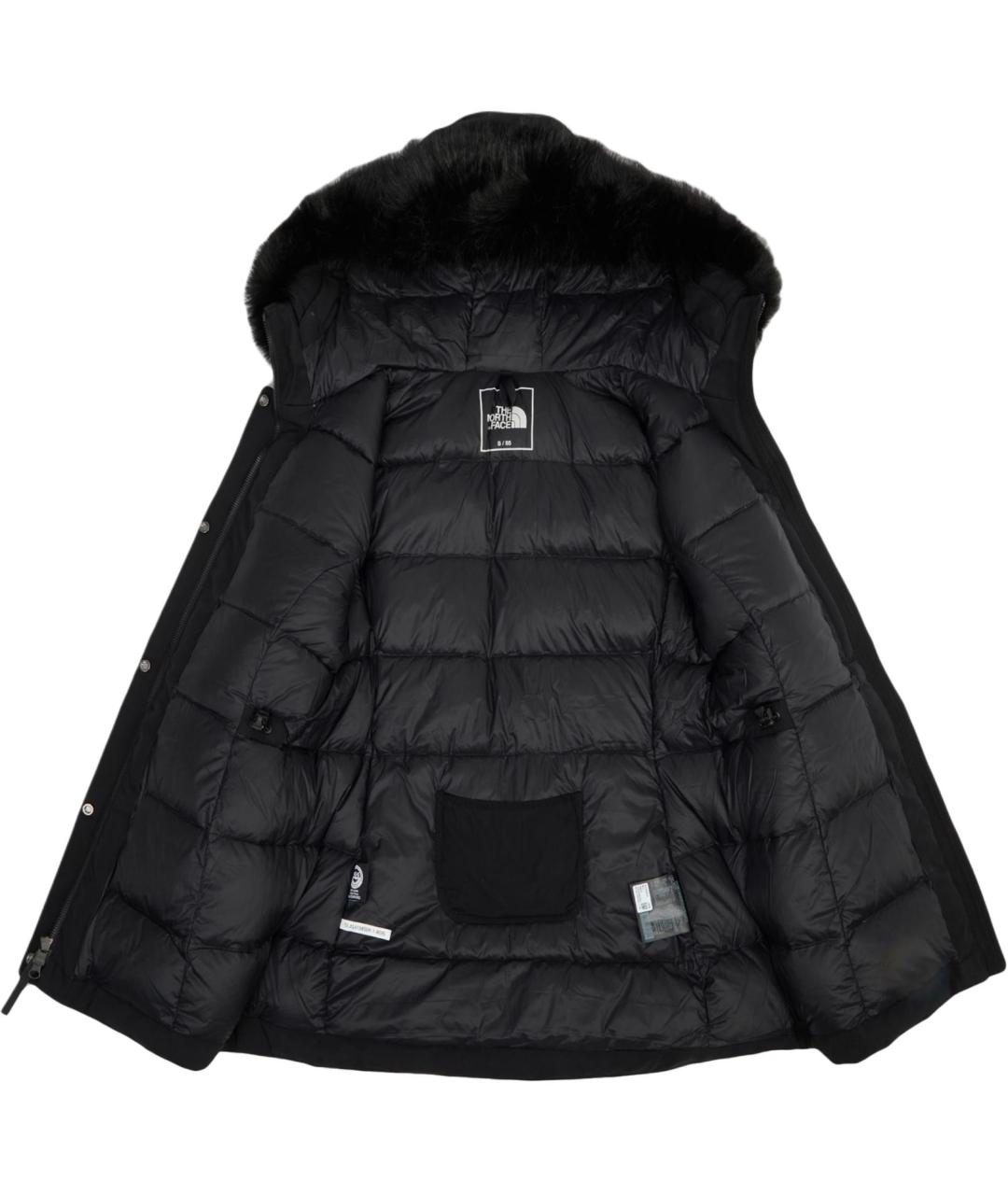 THE NORTH FACE Черный полиамидовый пуховик, фото 3