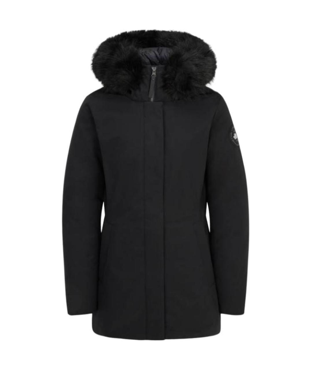 THE NORTH FACE Черный полиамидовый пуховик, фото 1