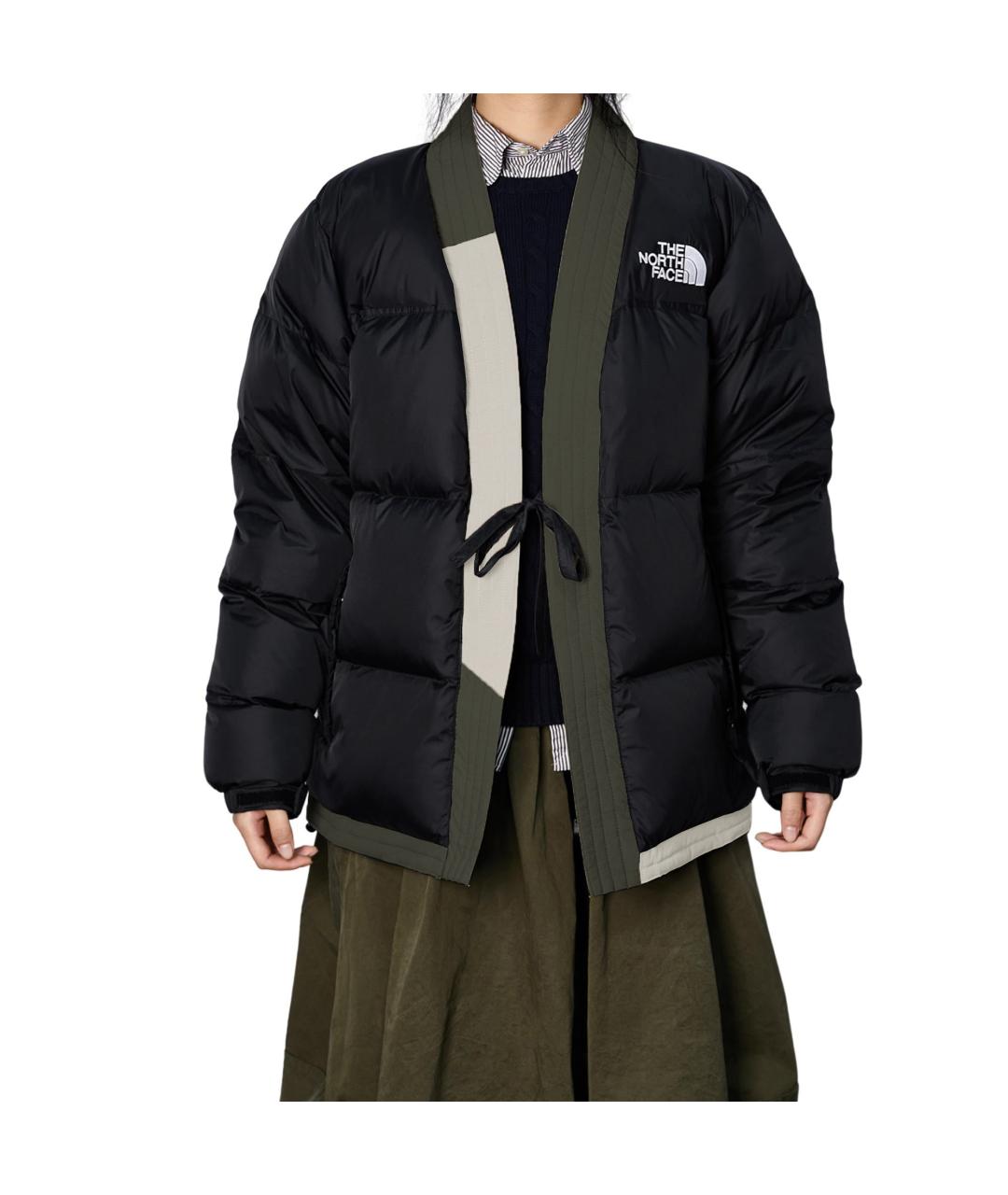 THE NORTH FACE Черная полиамидовая куртка, фото 3