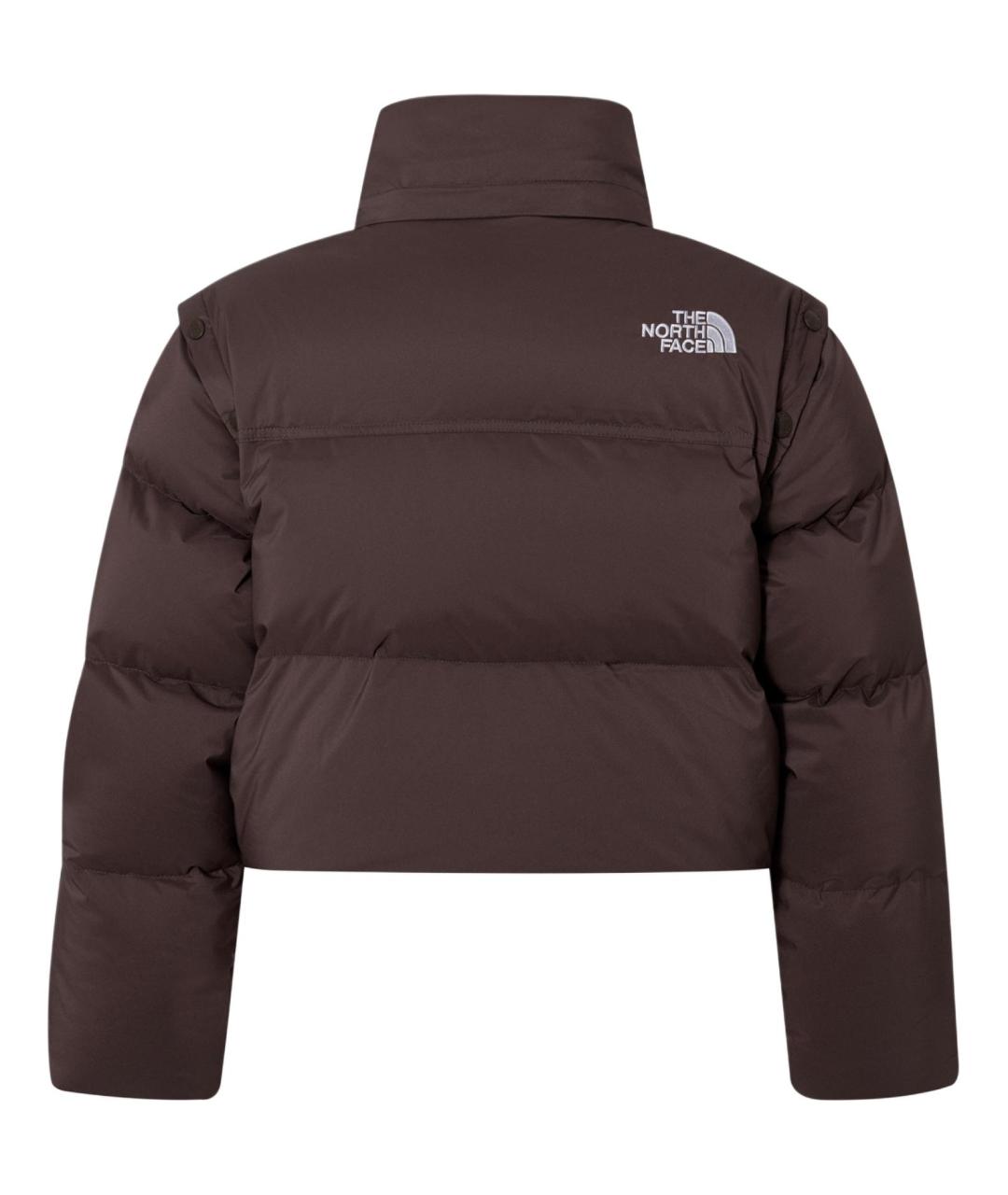 THE NORTH FACE Коричневая полиамидовая куртка, фото 4