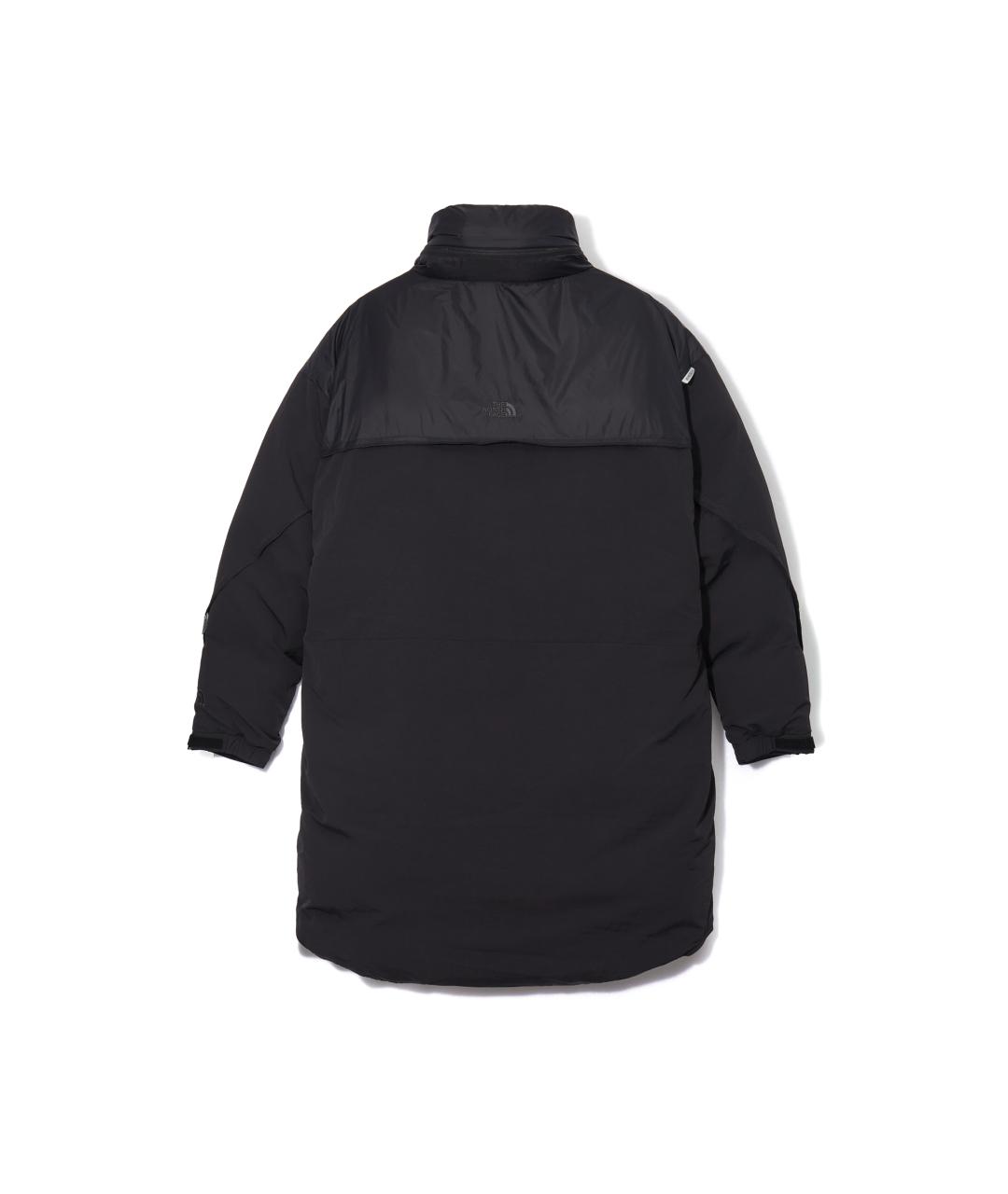 THE NORTH FACE Черный полиамидовый пуховик, фото 4