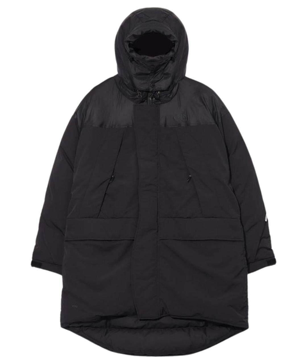 THE NORTH FACE Черный полиамидовый пуховик, фото 1
