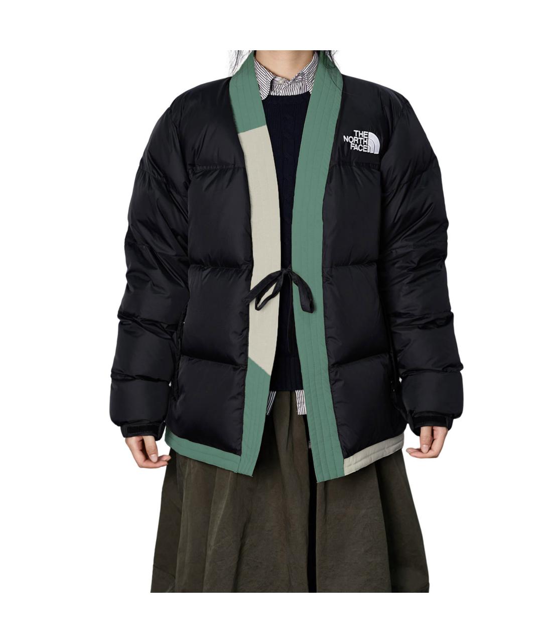 THE NORTH FACE Черный пуховик, фото 3