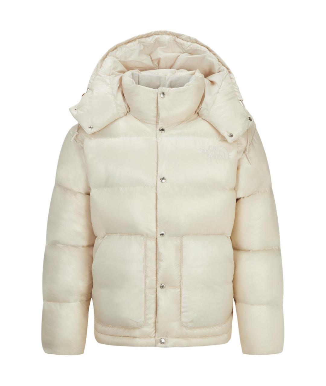 THE NORTH FACE Бежевый пуховик, фото 1