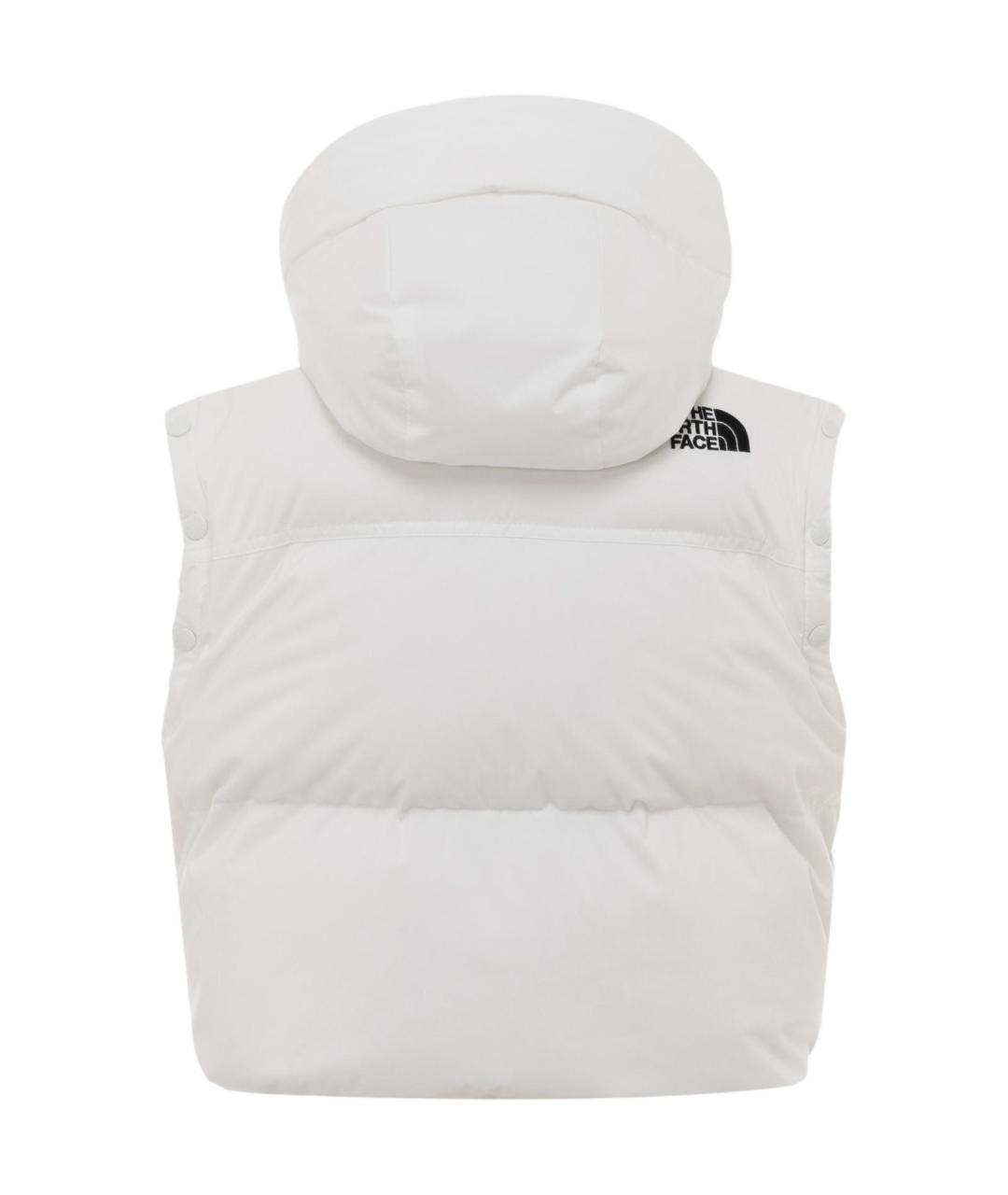 THE NORTH FACE Белый полиамидовый пуховик, фото 7