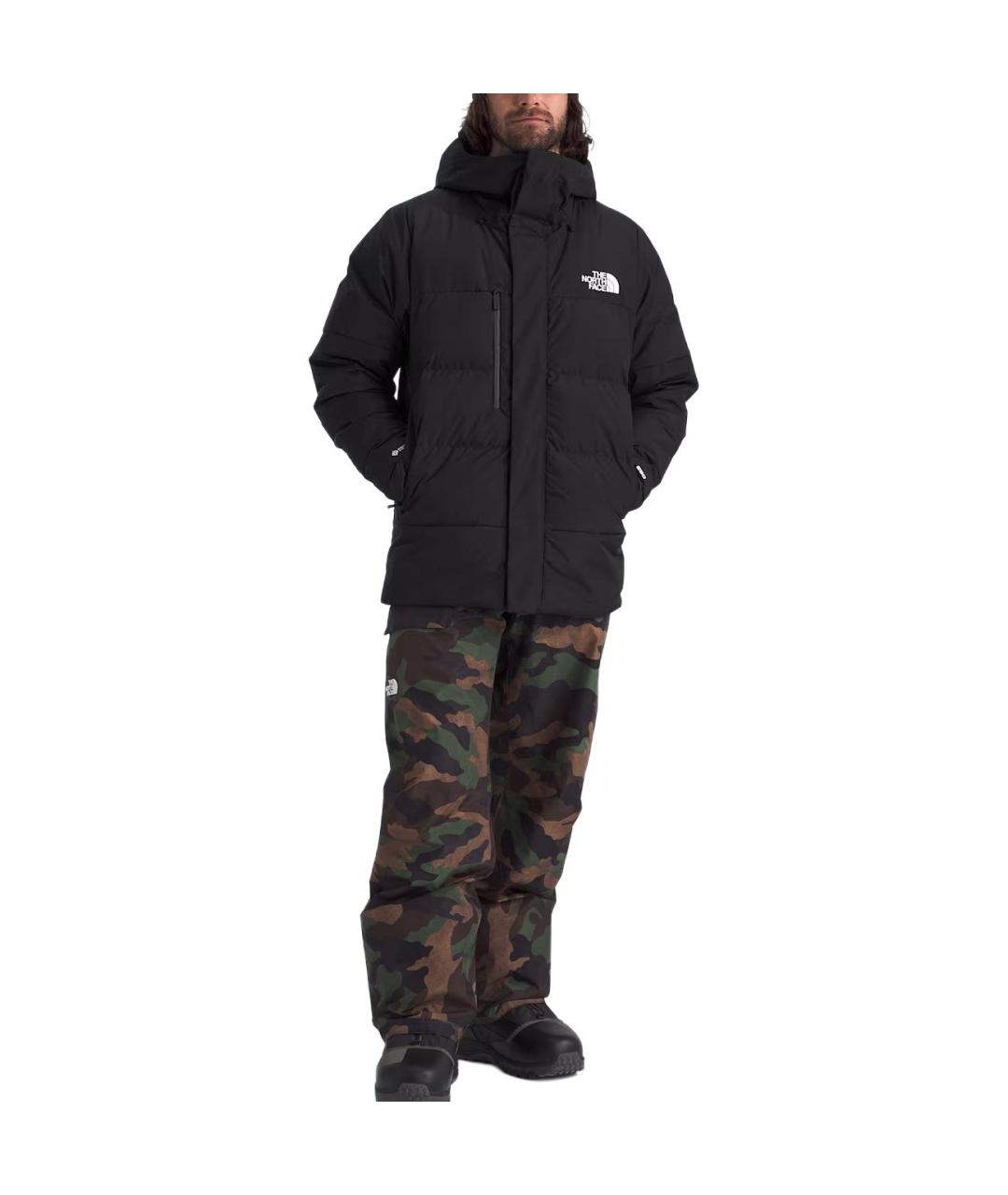 THE NORTH FACE Черный пуховик, фото 2