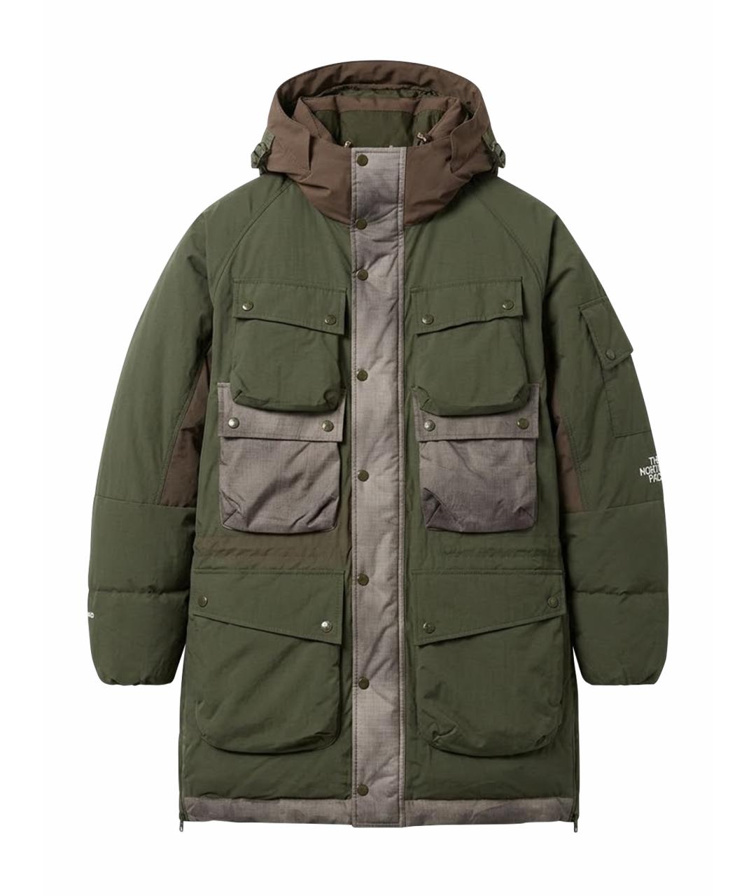 THE NORTH FACE Зеленый пуховик, фото 1