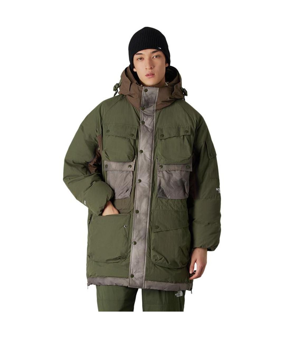 THE NORTH FACE Зеленый пуховик, фото 5