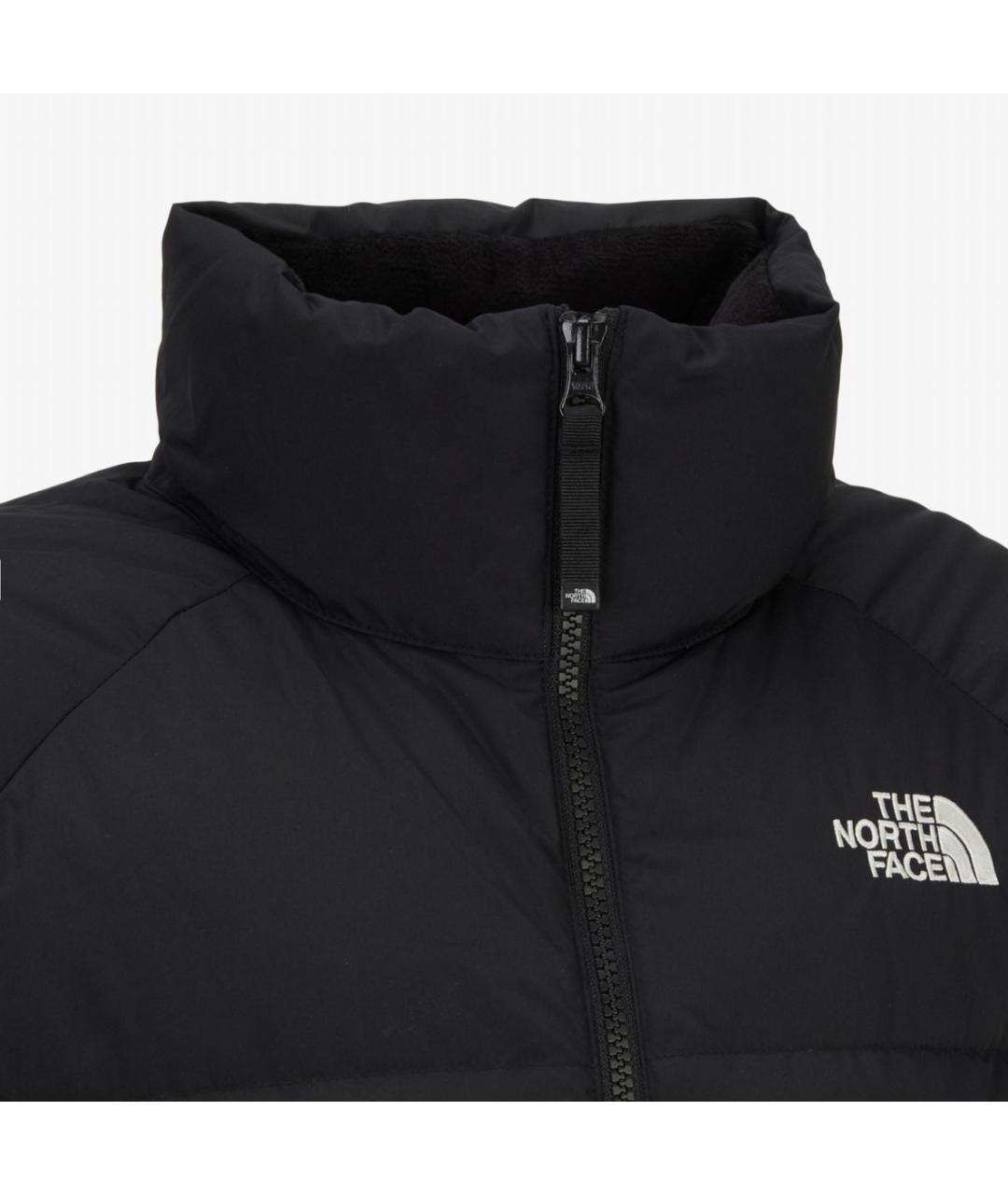 THE NORTH FACE Черный полиамидовый пуховик, фото 4