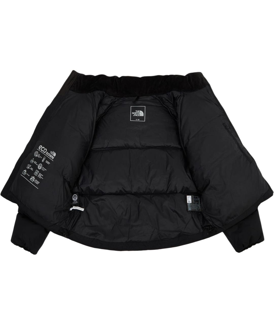 THE NORTH FACE Черный полиамидовый пуховик, фото 3