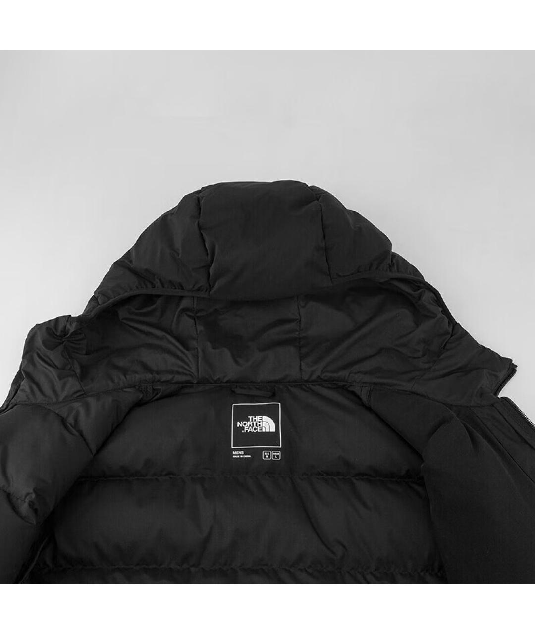 THE NORTH FACE Черный полиамидовый пуховик, фото 5