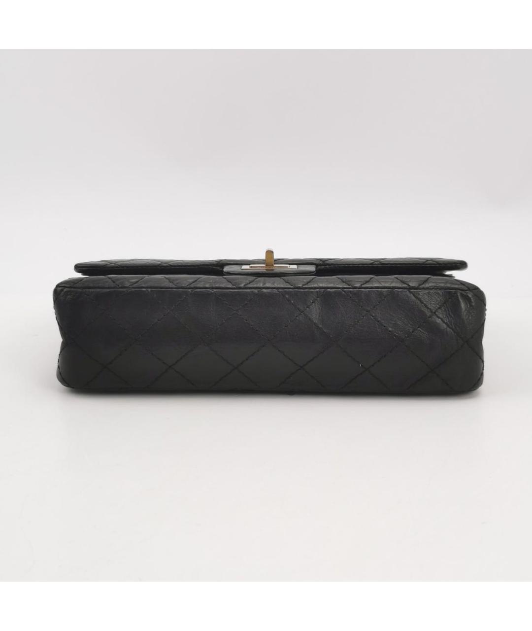 CHANEL Черная кожаная сумка через плечо, фото 5