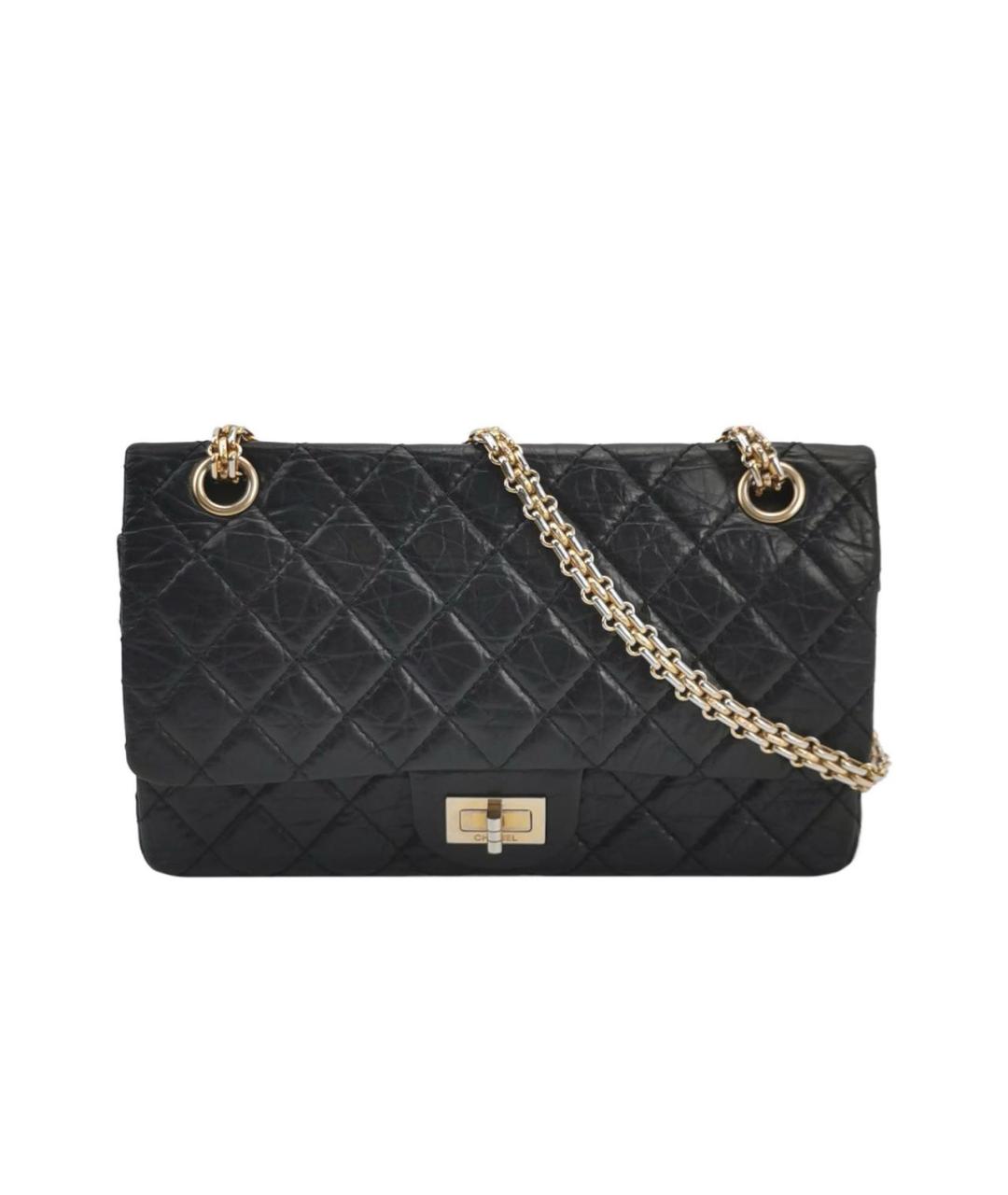 CHANEL Черная кожаная сумка через плечо, фото 9