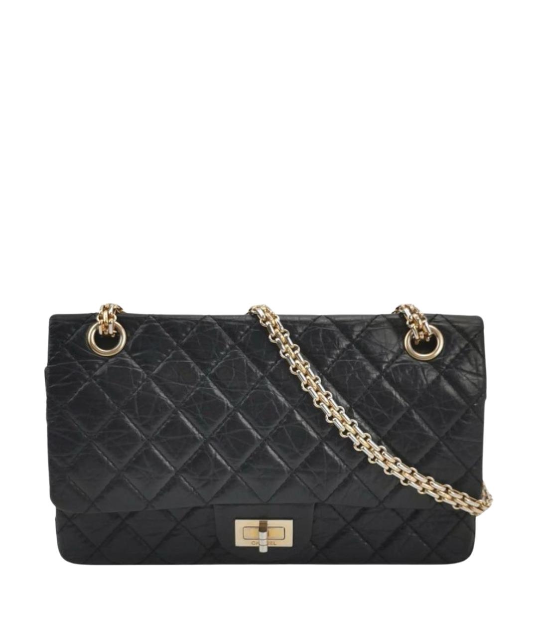 CHANEL Черная кожаная сумка через плечо, фото 1