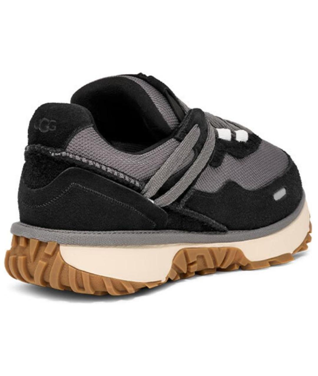 UGG AUSTRALIA Черные нубуковые кроссовки, фото 6