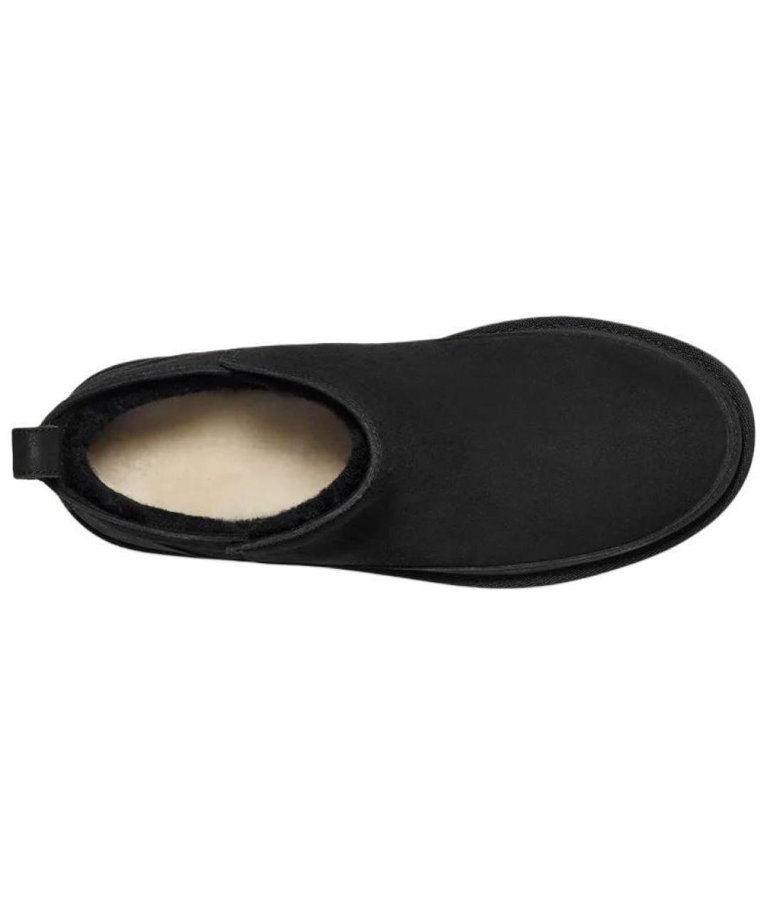 UGG AUSTRALIA Черные замшевые ботинки, фото 5