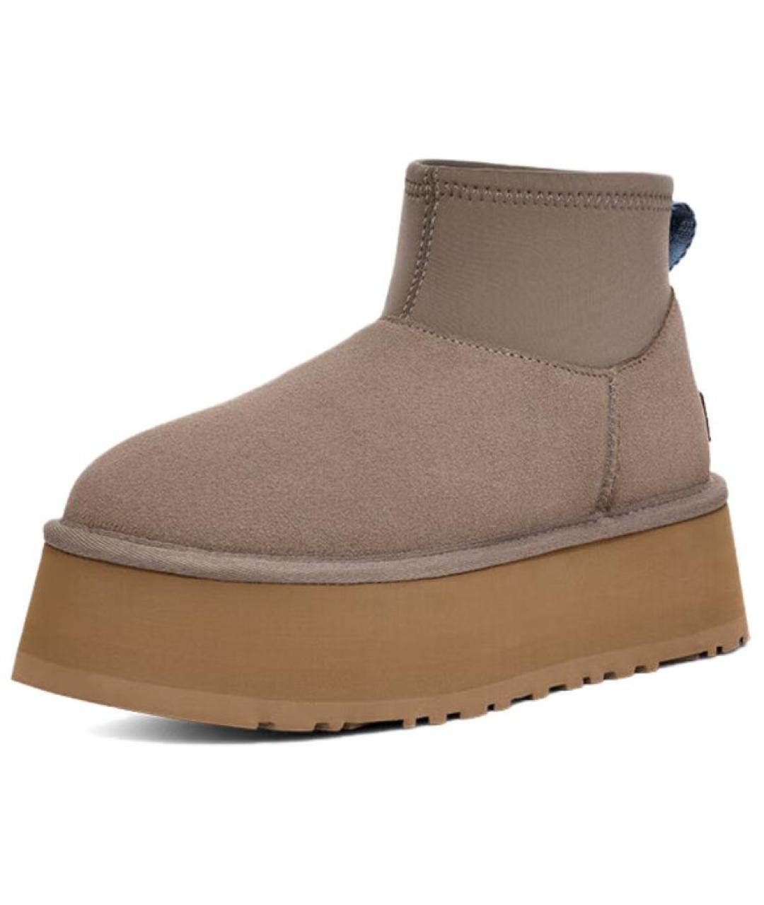 UGG AUSTRALIA Серые замшевые ботинки, фото 3