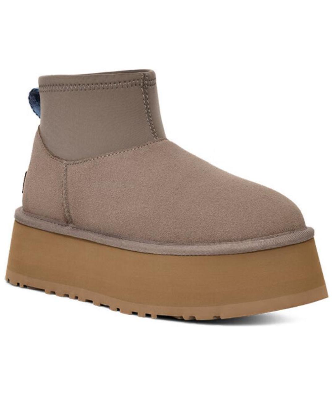 UGG AUSTRALIA Серые замшевые ботинки, фото 4