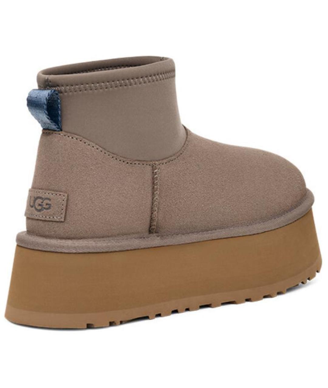 UGG AUSTRALIA Серые замшевые ботинки, фото 6