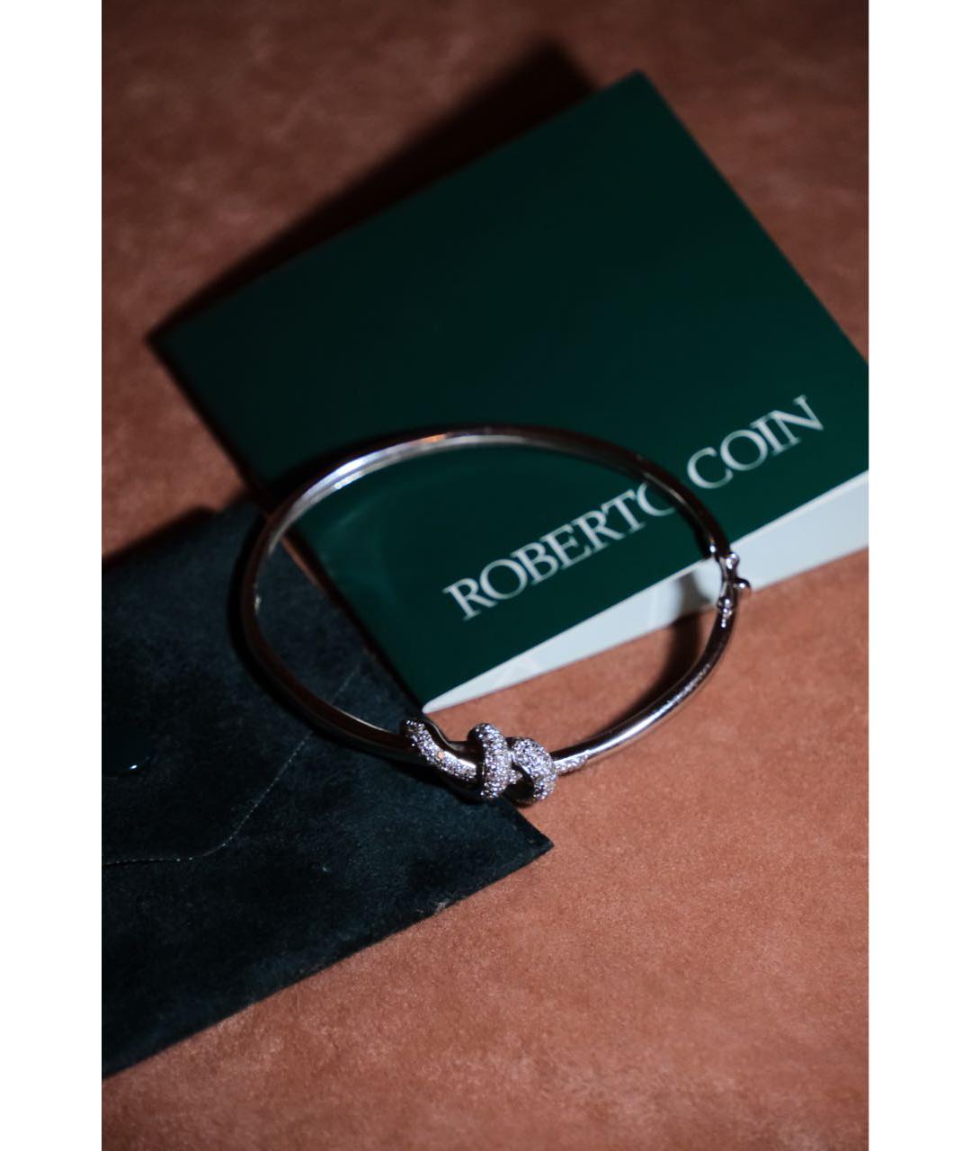 ROBERTO COIN Белый браслет из белого золота, фото 4